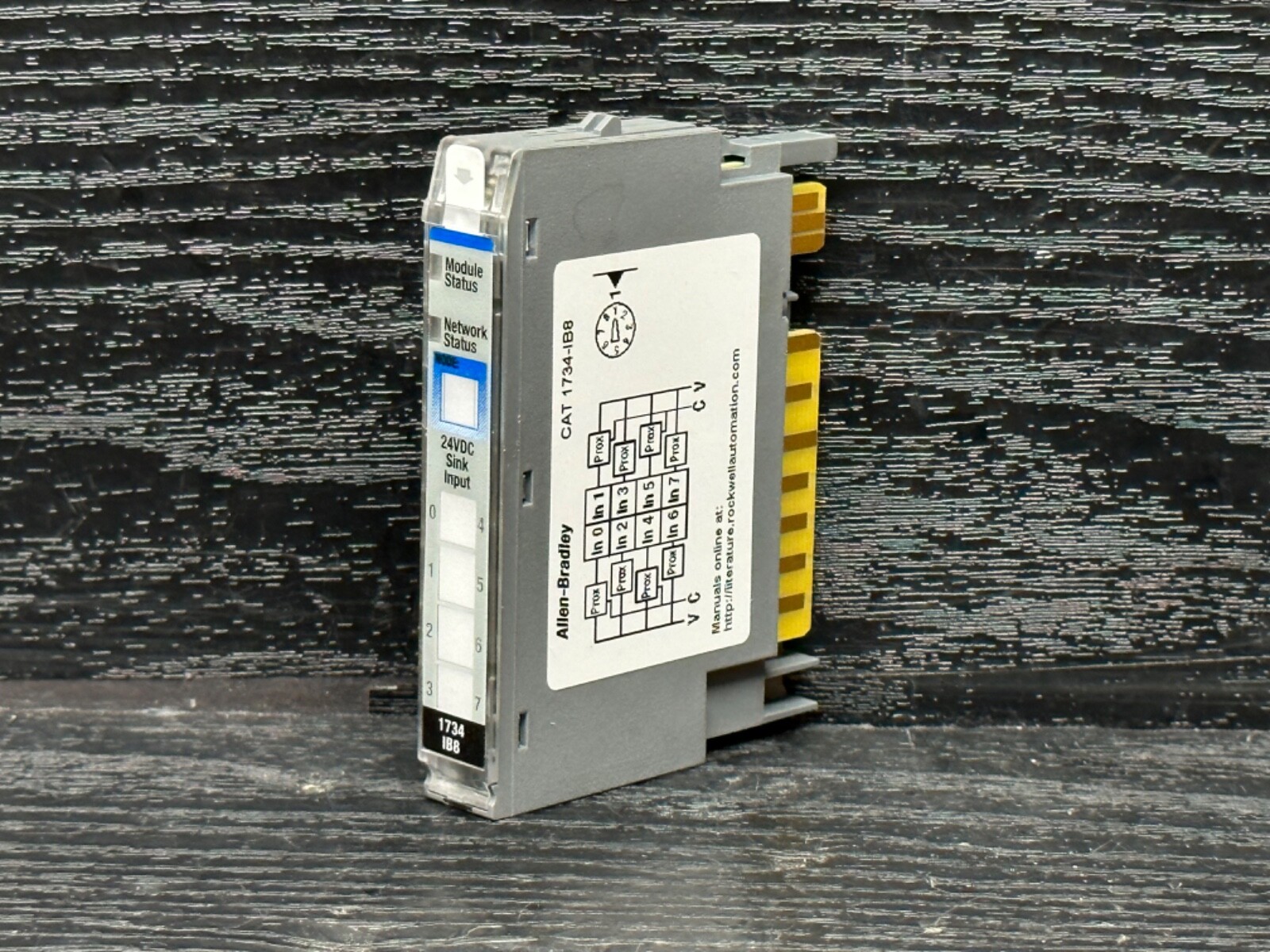 Allen Bradley 1734-IB8 1734-1B8 188 Ser D Point I/O Input Module 24VDC Sink 8 Pt