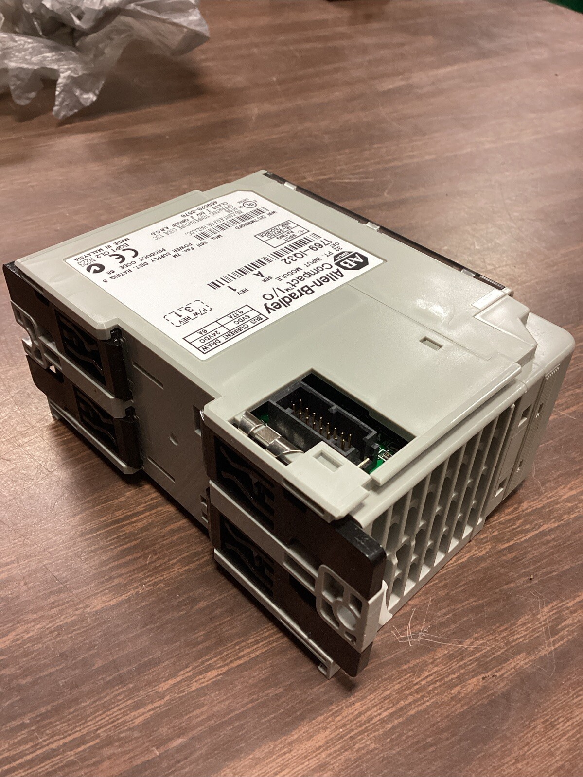 Allen Bradley 1769-IQ32 Compact 32 PT. Input Module Ser A Rev 1