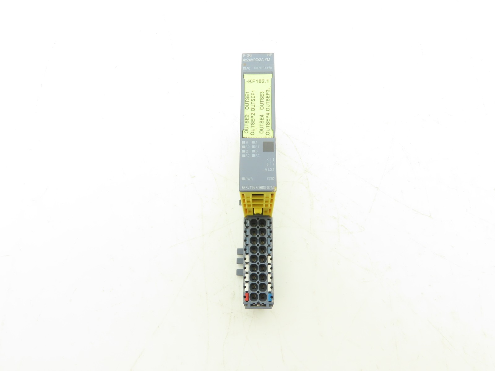 Siemens 6ES7 136-6DB00-0CA0 SIMATIC ET200SP Digital Output F-DQ 4X24 V DC/2A