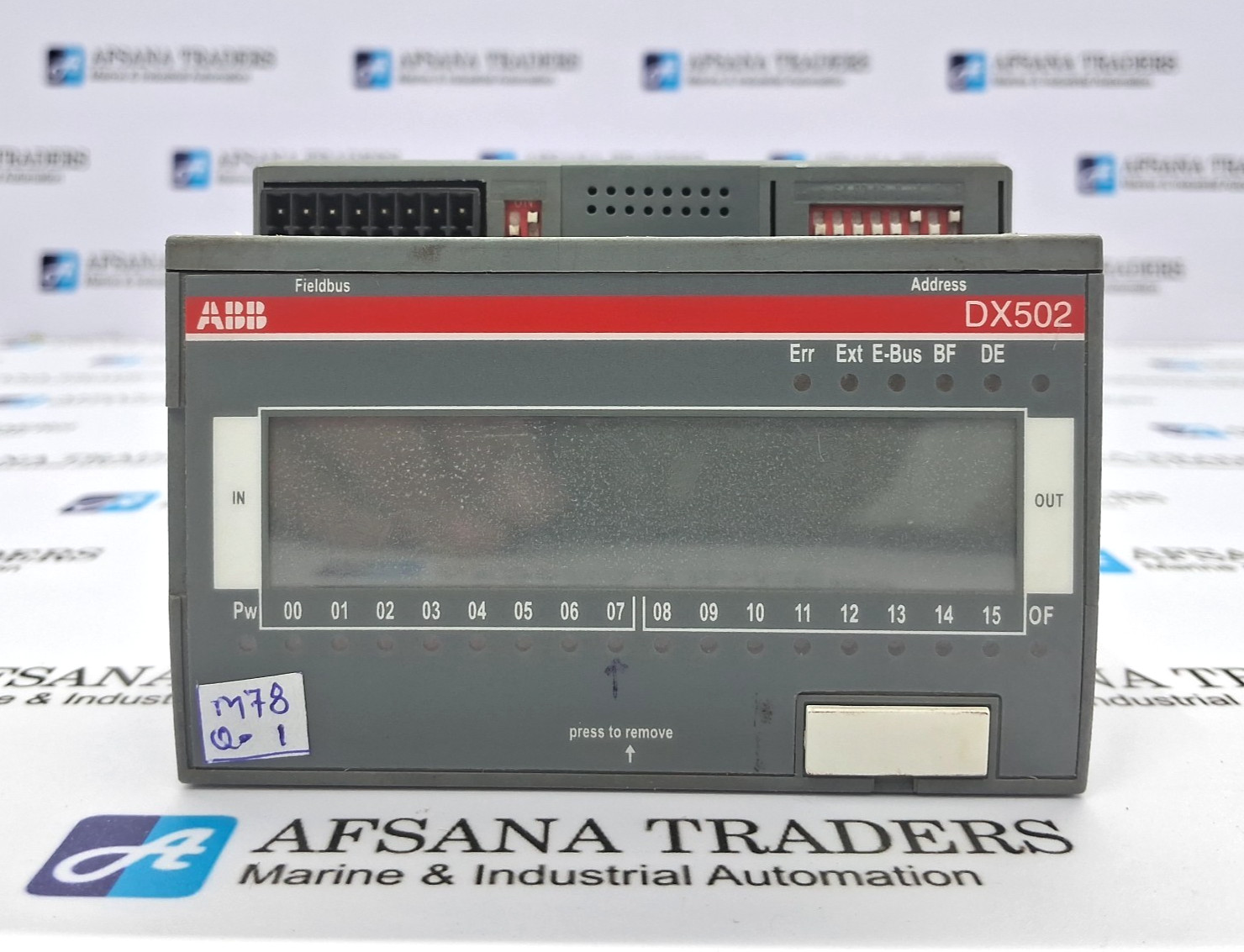 ABB DX502-DP S500 BUS MODULE 8DI 8DO 12 MBAUD