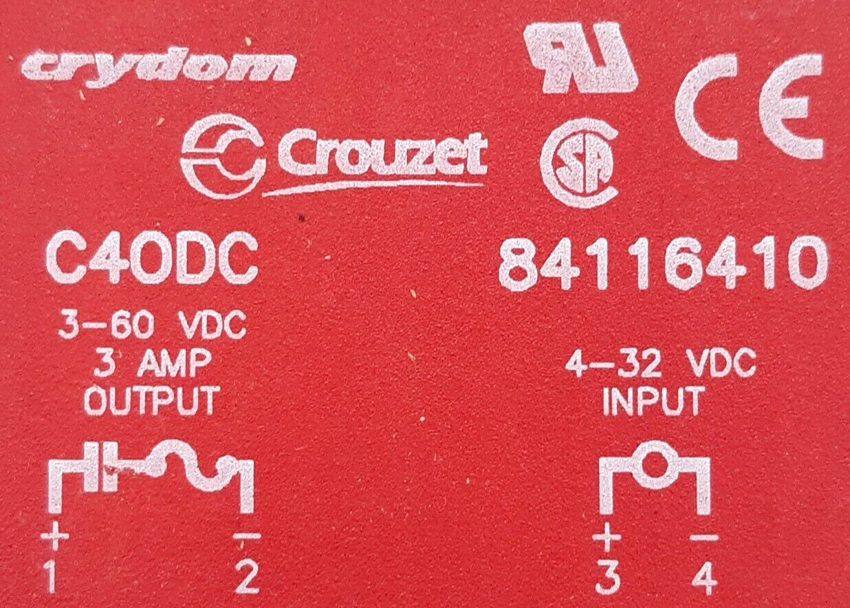 Crydom Crouzet C40DC I/O Module – Lot of 4