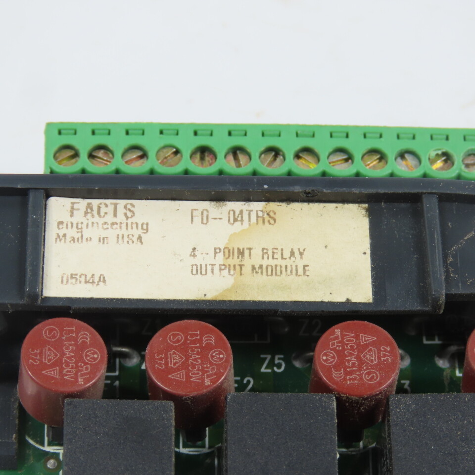 Facts Automation Direct F0-04TRS 4-Point Relay Output Module