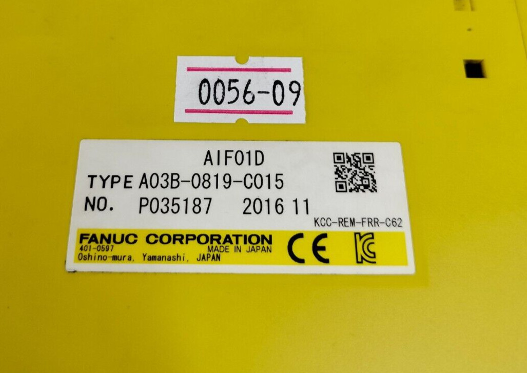 Fanuc A03B-0819-C015 AIF01D Module