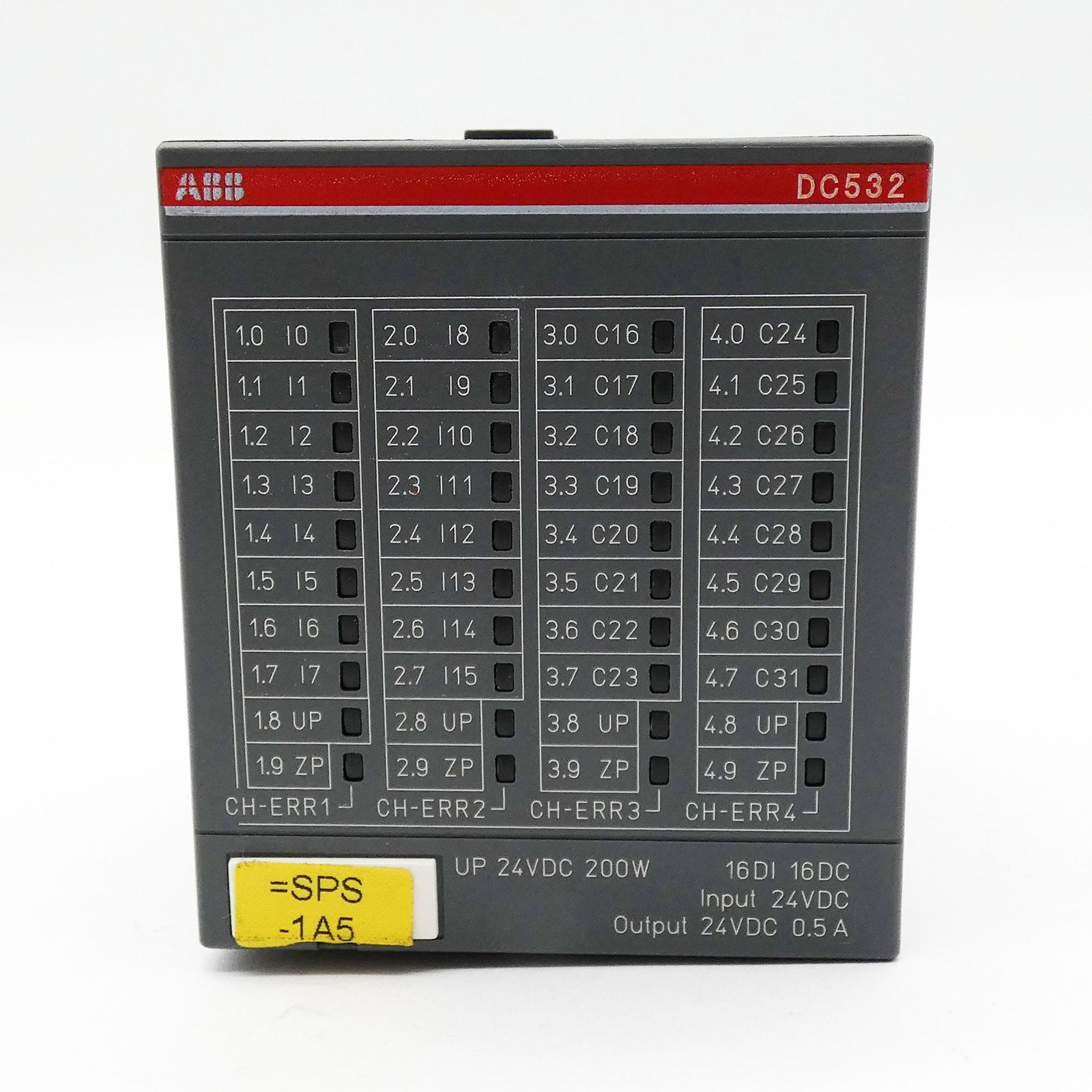ABB DC532 1SAP240100R0001 E:D3 Digital I/O Module -used-