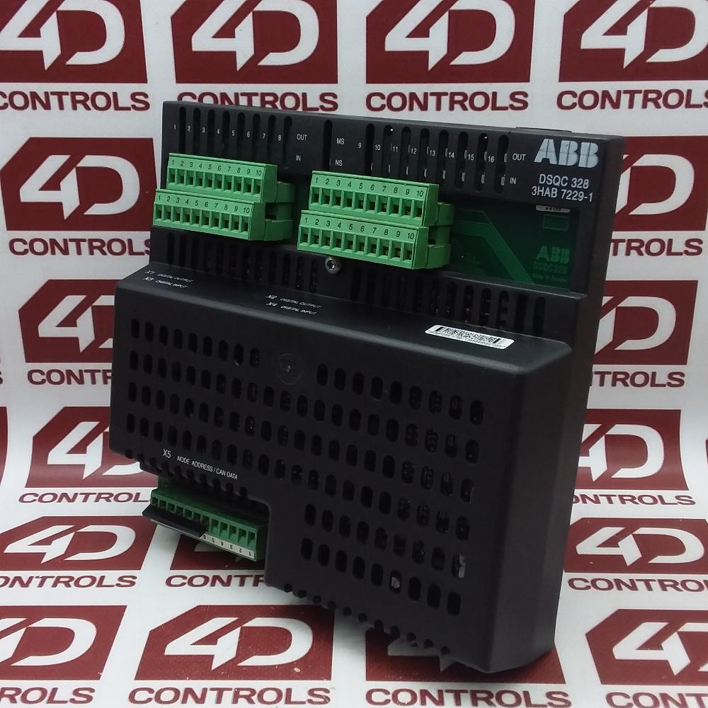 3HAB7229-1 | ABB | (DSQC 328) I/O Module, 24VDC, Robotics, Digital, Used