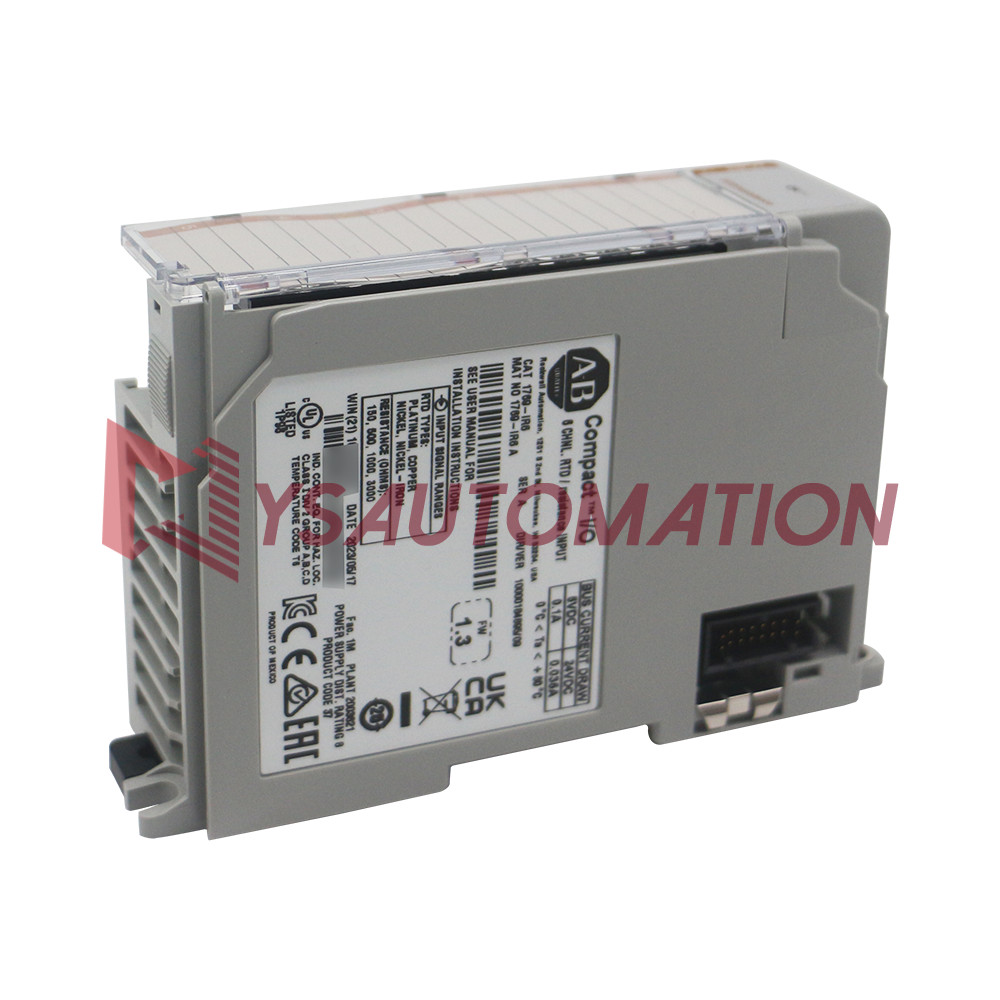 New Allen-Bradley 1769-IR6 CompactLogix 6 Channel RTD/Resistance Input Module