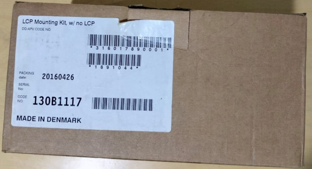 DANFOSS VLT 130B1117 LCP PANEL MOUNTING KIT