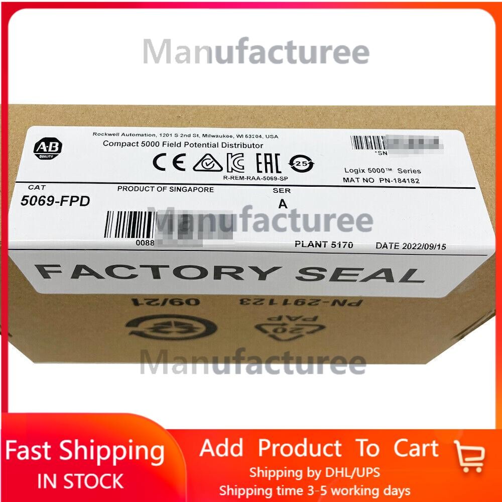 New Sealed AB 5069-FPD Compact 5000 I/O Field Potential Distributor US Free Tax