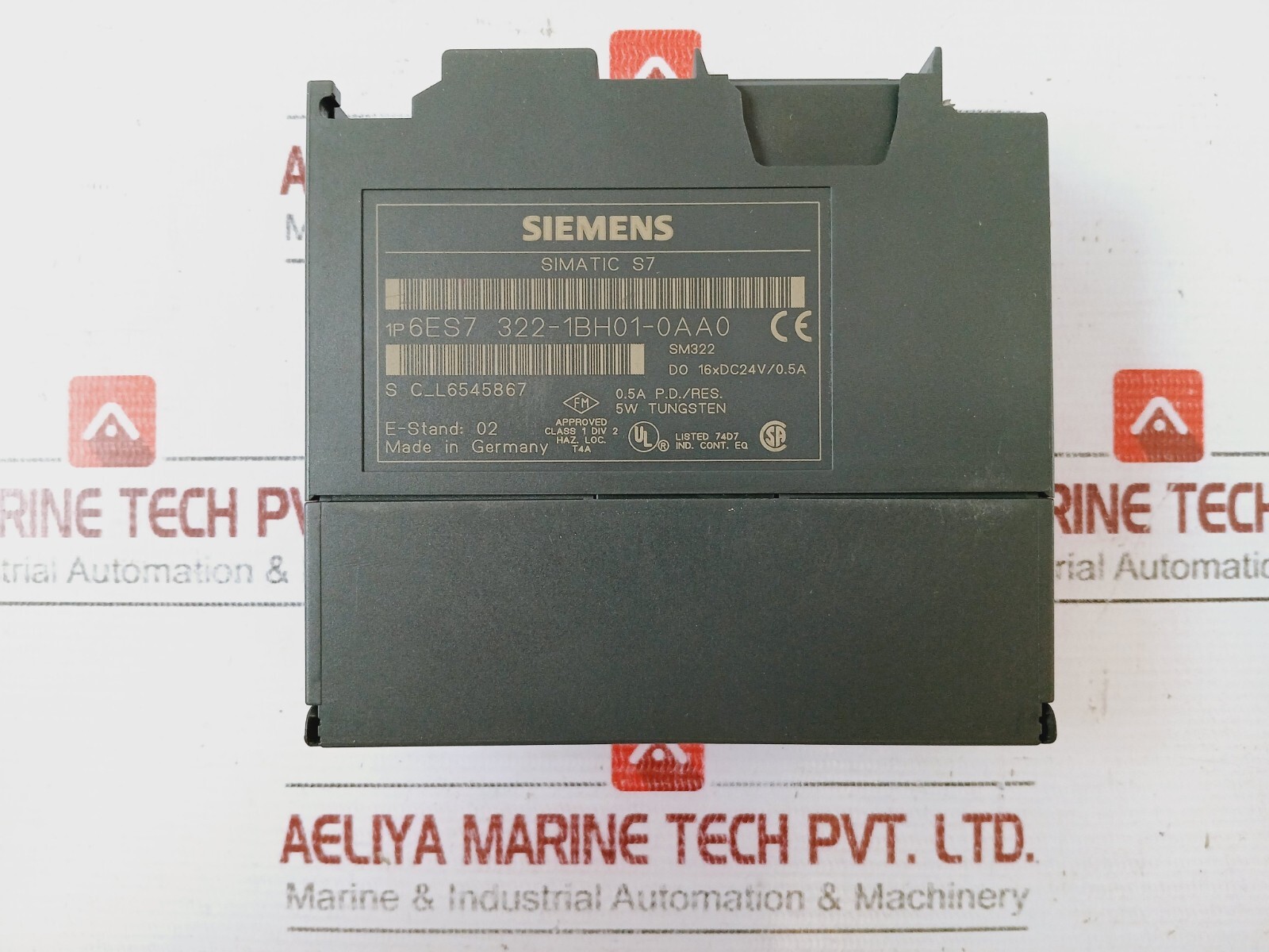 SIEMENS 1P 6ES7 322-1BH01-0AA0 Digital Output Module 16XDC24V/0.5A