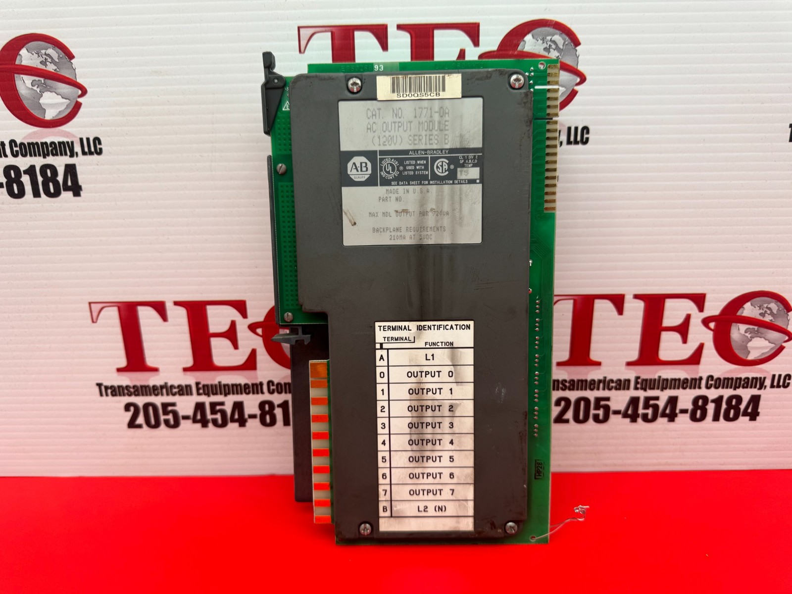 Allen Bradley 1771-0A Series B AC Output Module
