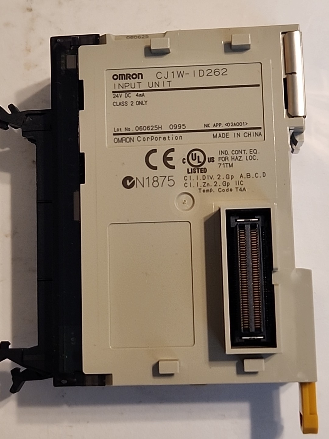 Omron CJ1W-ID262 Input Unit with Warranty & Free Shipping