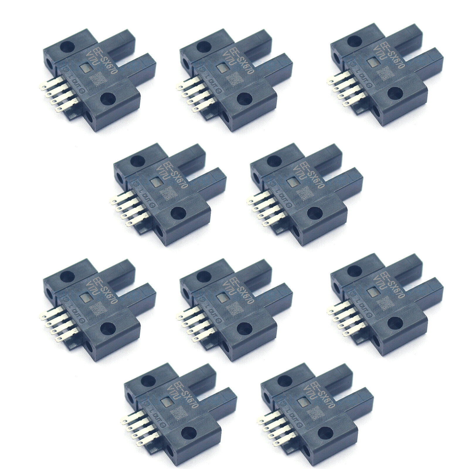 10 pcs EE-SX670 New Micro Photoelectric Sensor Replacement for Omron – US Stock