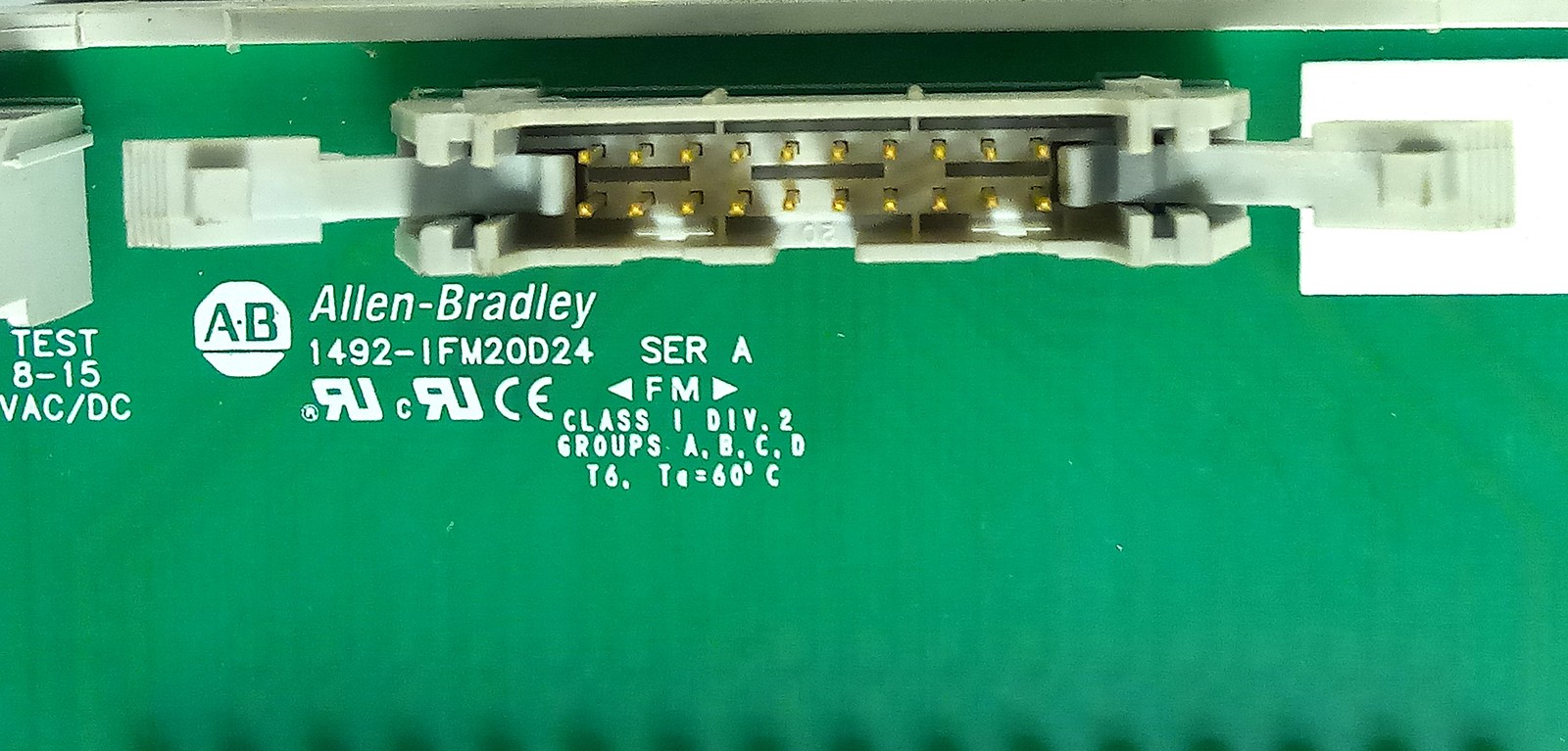 Allen-Bradley 1492-IFM20D24 24 V AC/DC 20 Point PLC Interface Module