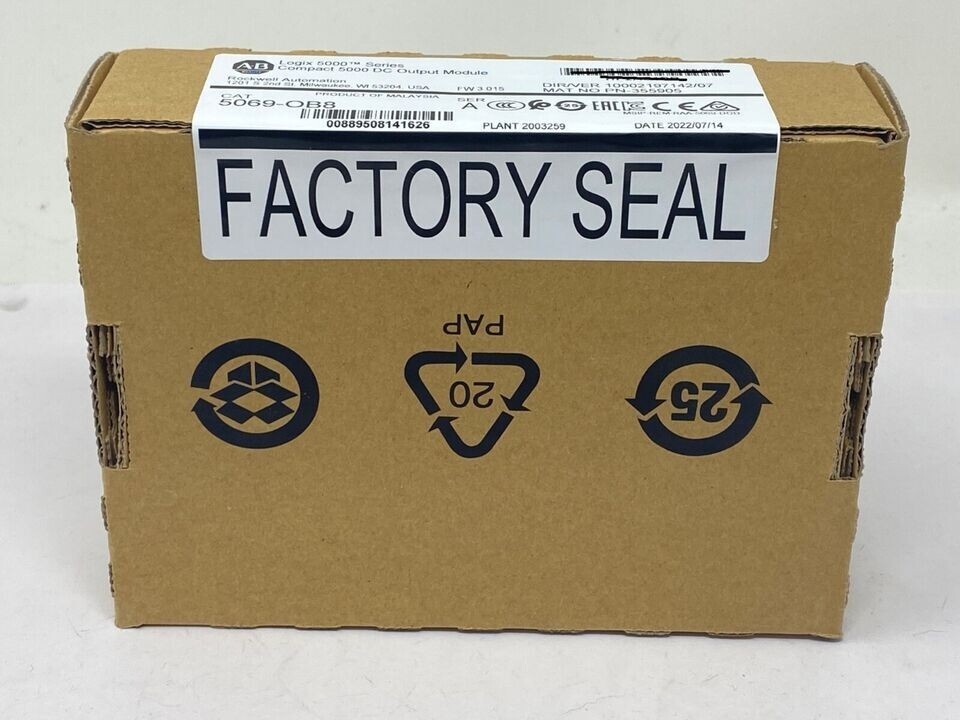 Allen Bradley 5069-OB8 Compact 5000 DC Output Module 5069OB8 AB
