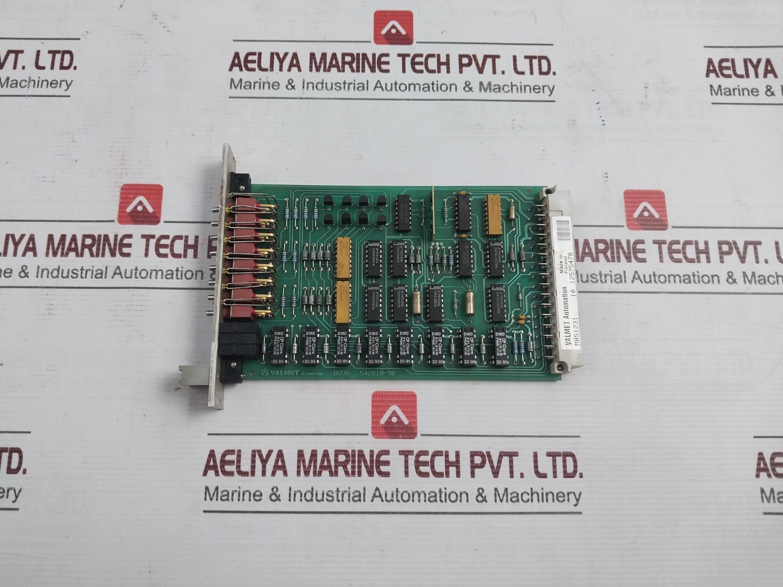 VALMET BOU 8 A Binary Output Unit MT533 542810-9A