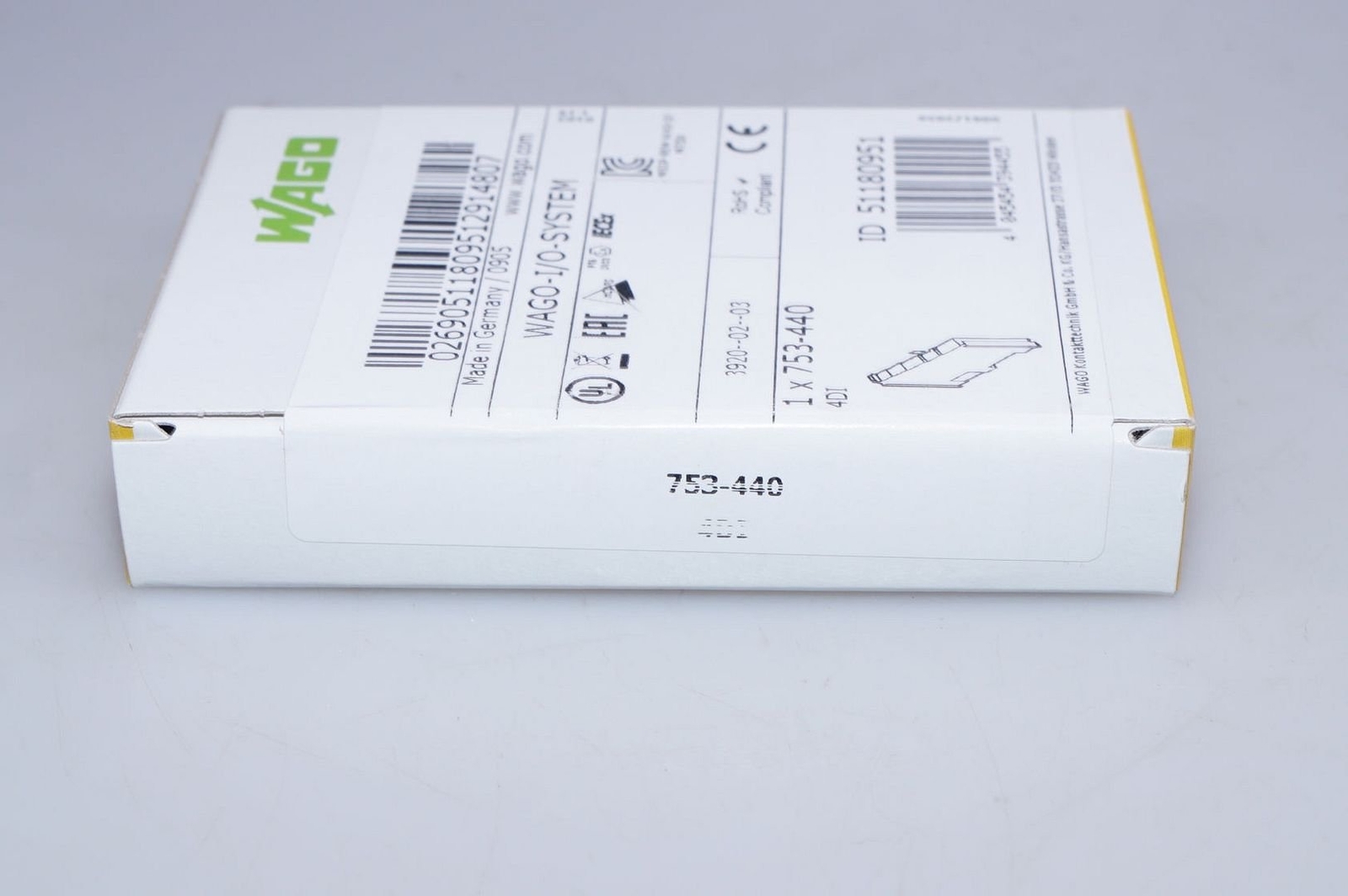 WAGO 753-440 4-Channel Digital Input; AC 120/230 V ORIGINAL BOX