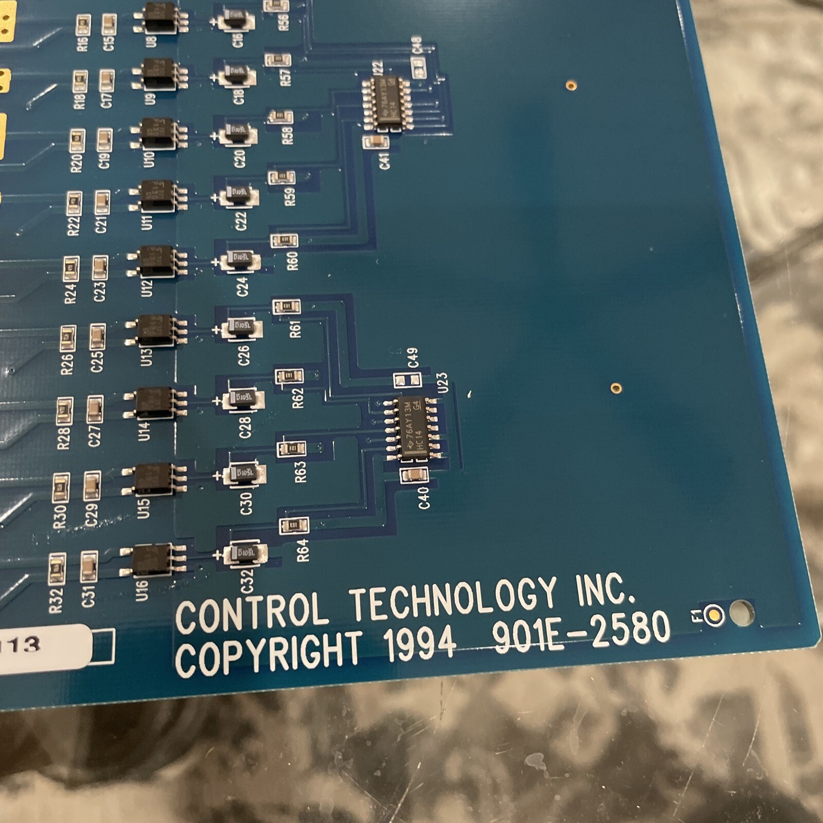 CTI CONTROL TECHNOLOGY INPUT PLC MODULE 901E-2580 ***FREE SHIPPING***