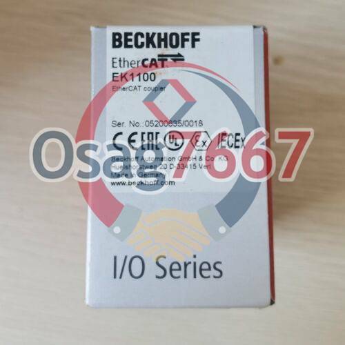 One BECKHOFF ETHERCAT COUPLER EK1100 EK1100-0000 New