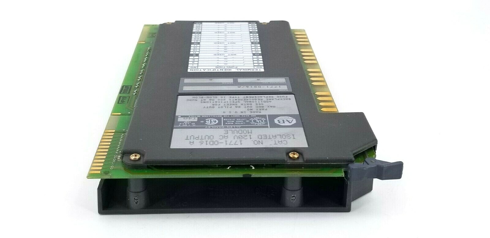 Allen Bradley 1771-0D16, 16 Point Isolated 120V AC Output Module, Ser A, F/W A