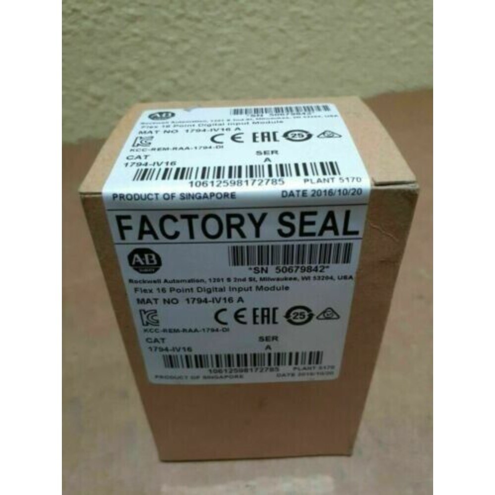 New Factory Sealed AB 1794-IV16 Flex 16 Pt Digital Input Module US Free Tax