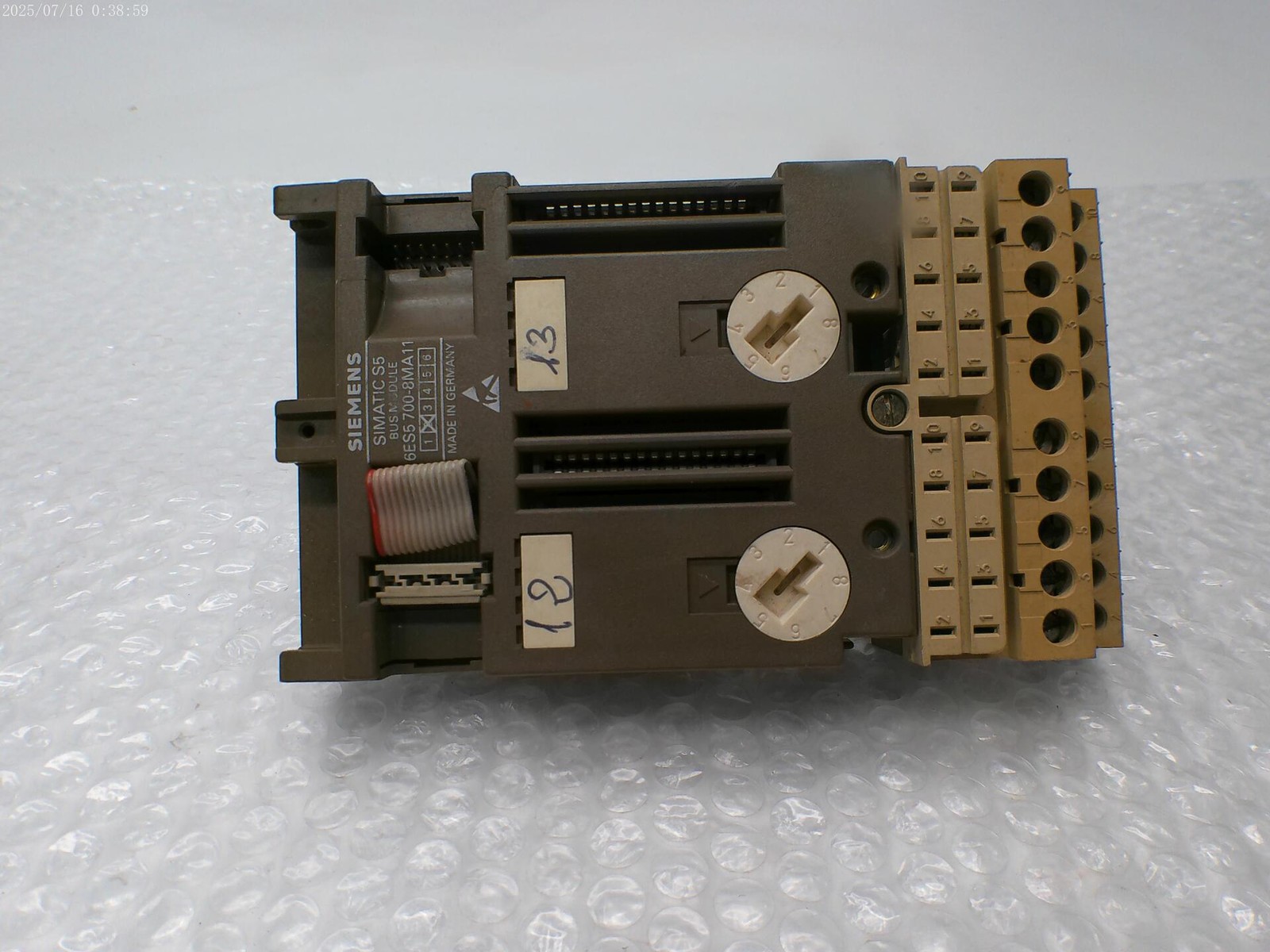 SIEMENS 6ES5700-8MA11 MODULE (AS PICTURED) UNMP