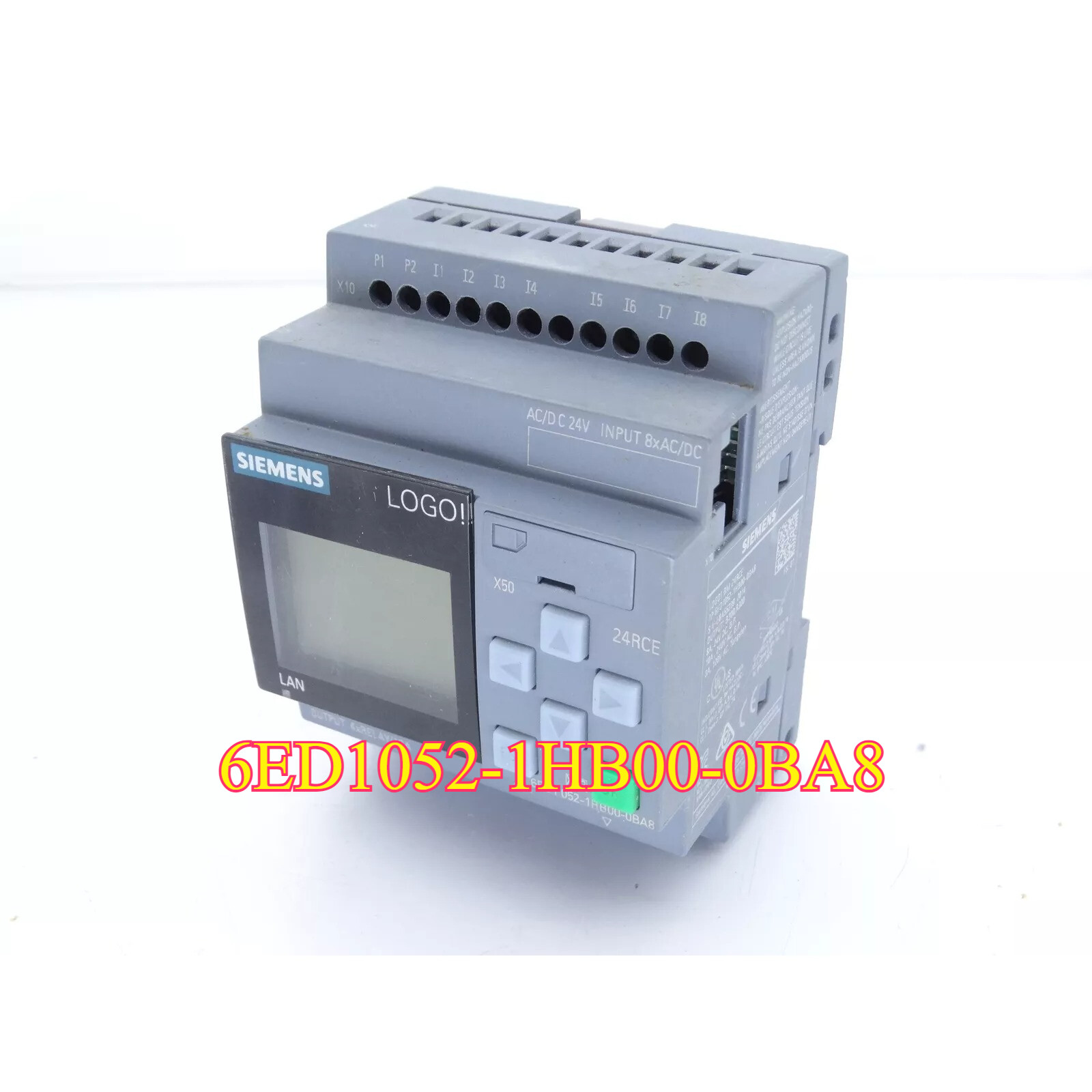 6ED1052-1HB00-0BA8 New Siemens 6ED1 052-1HB00-0BA8 LOGO 24RCE Logic Module