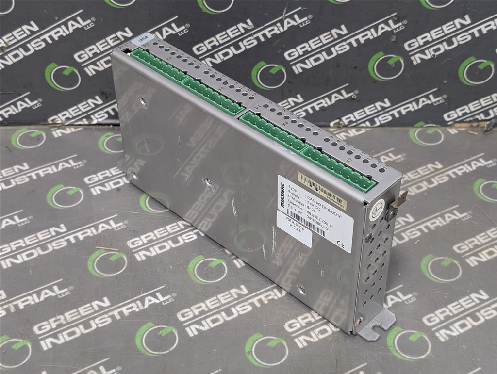 USED Multivac CAN I/O DI16/DO16 Combination Input/Output Module Version 2.05