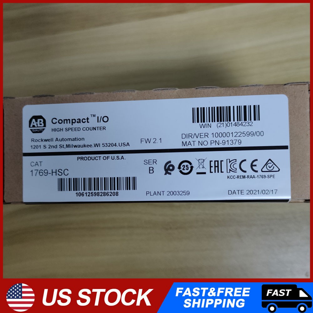 New Factory Sealed AB 1769-HSC CompactLogix High-Speed Counter Module 1769HSC US