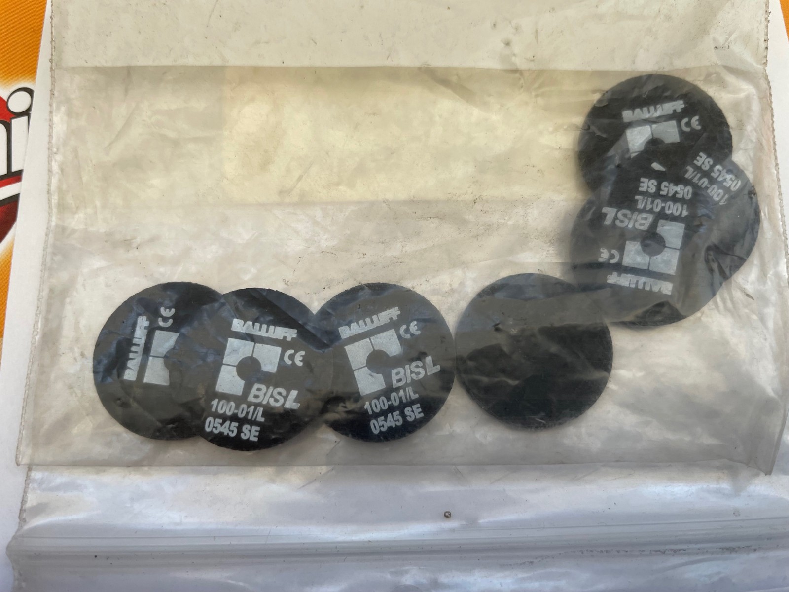 Balluff BIS0033 Disk UP TO L 100-01/L Tags for LF Range 125KHZ – 7 Pack