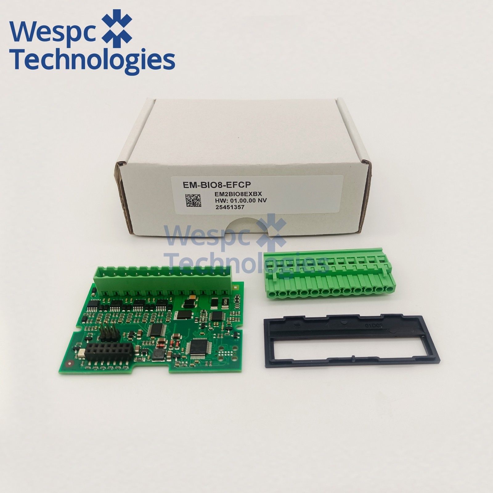 EM-BIO8 EFCP PCB Motherboard Binary I/O module current protection measurement