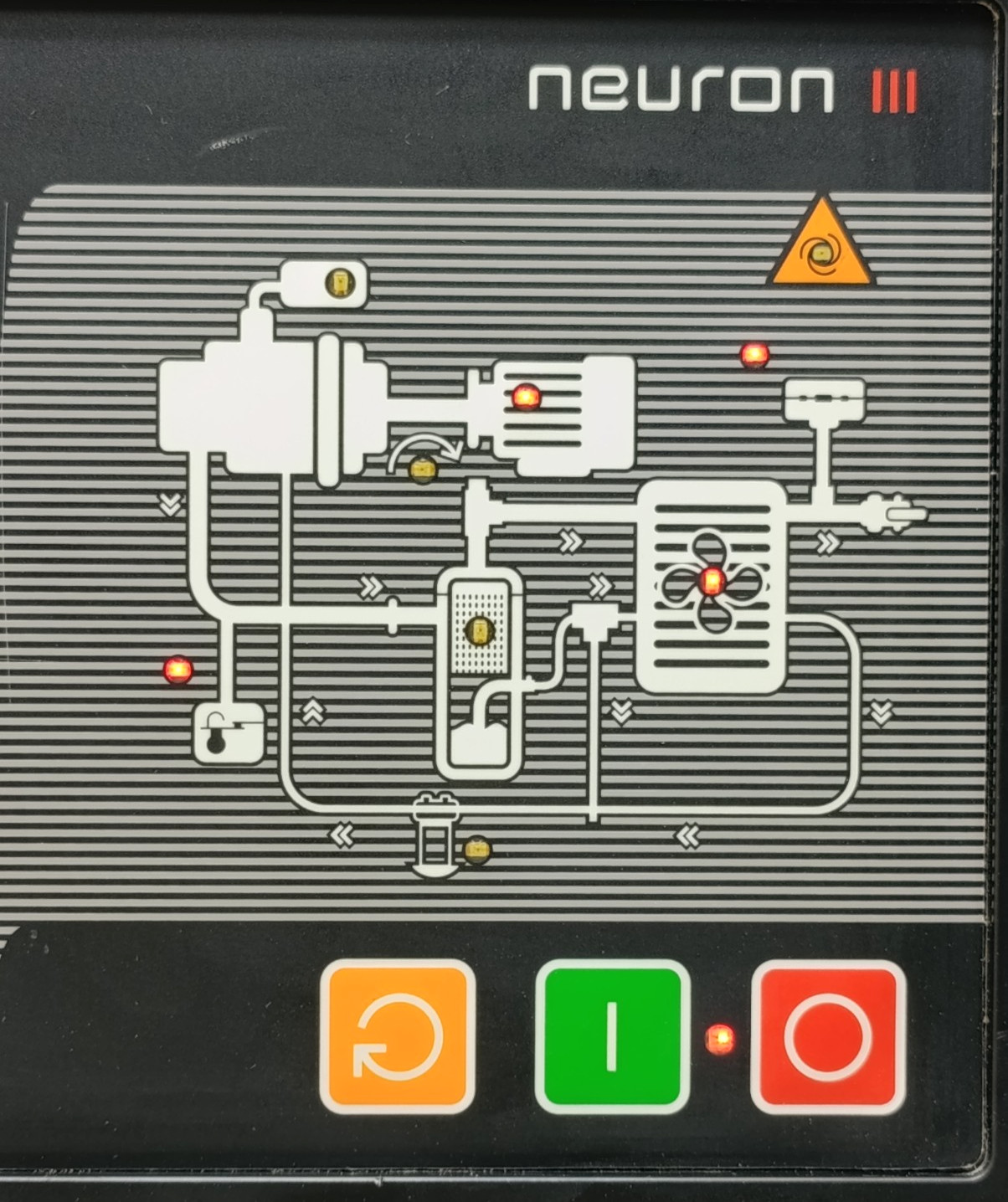 ELGi Neuron III Air Compressor Controller Panel 24VAC 50/60Hz & Tested