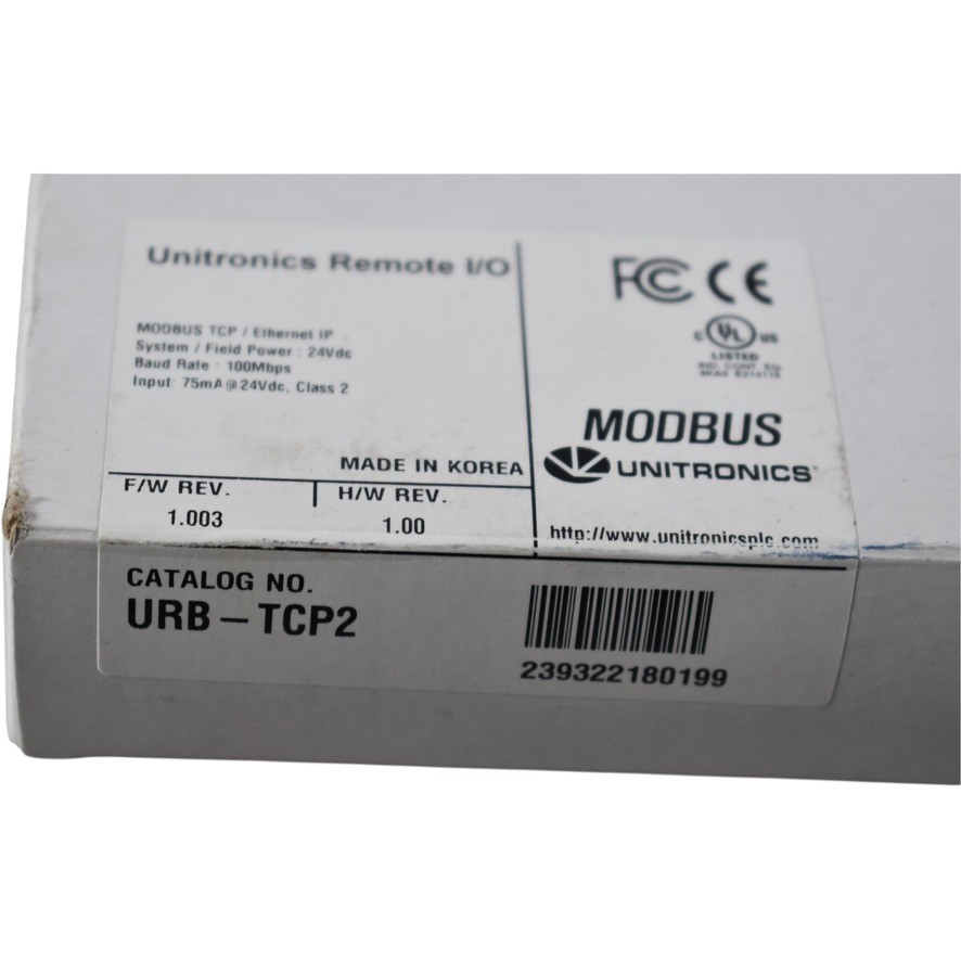 NEW Unitronics URB-TCP2 Remote I/O Ethernet Adapter Modbus TCP IP UniStream