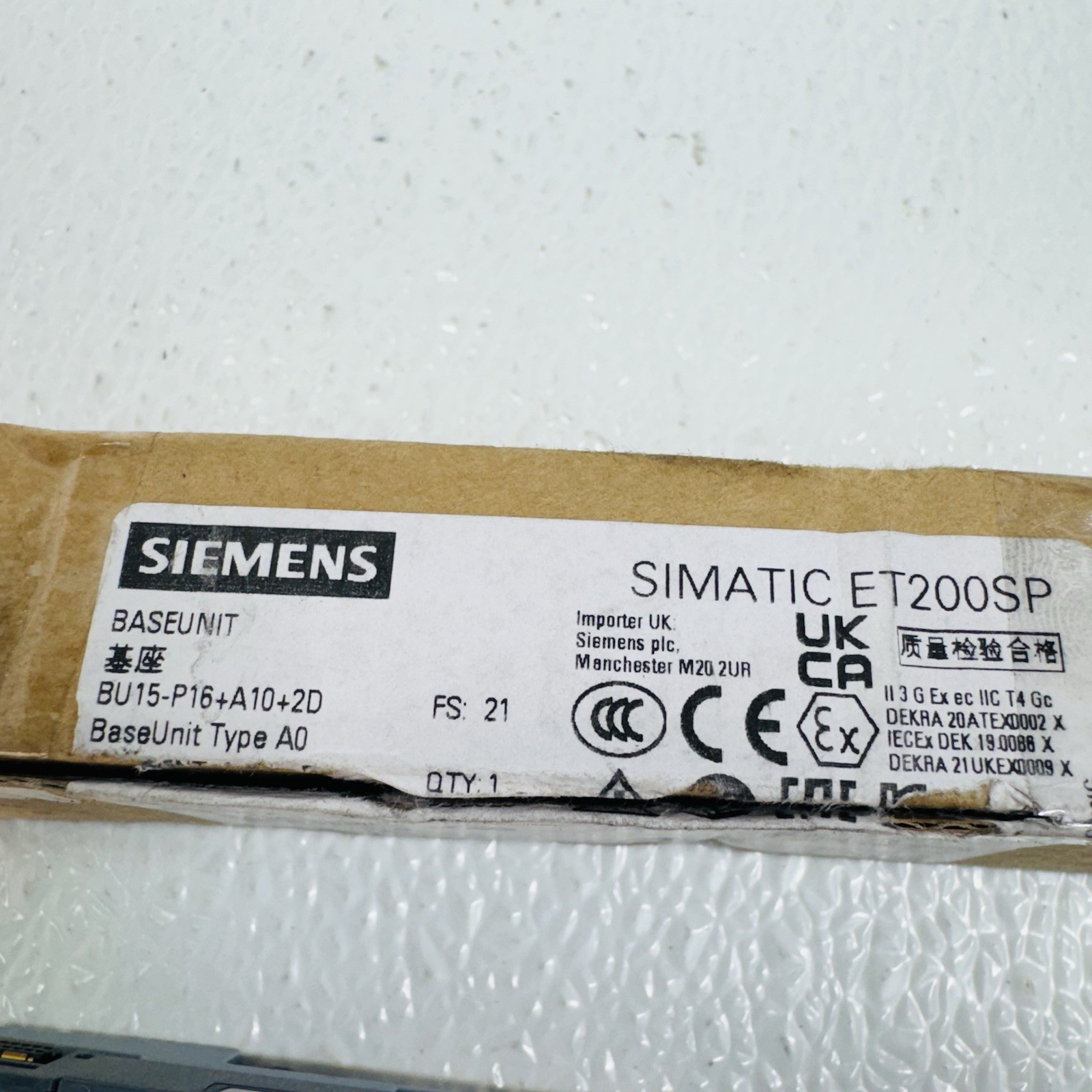 SIEMENS DIGITAL OUTPUT MODULE 6ES7 193-6BP20-0BA0