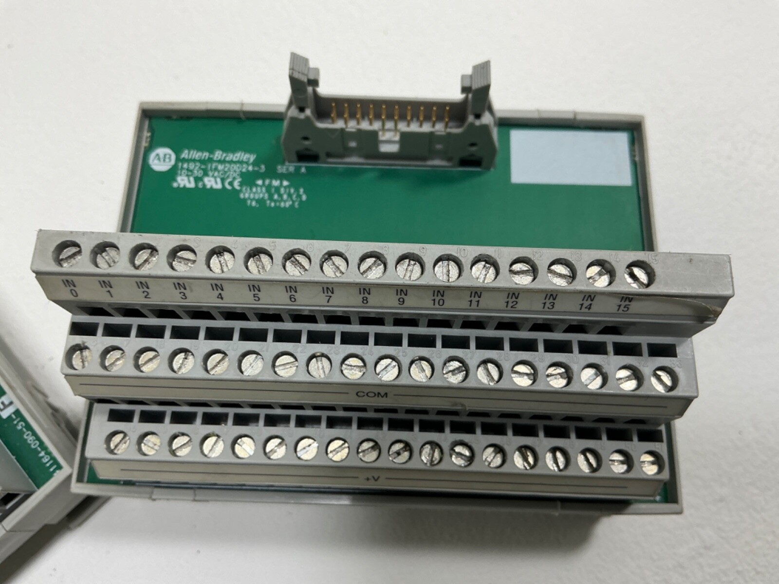 ALLEN-BRADLEY 1492-IFM20D24-3 SERIES A INTERFACE MODULE LOT OF 3