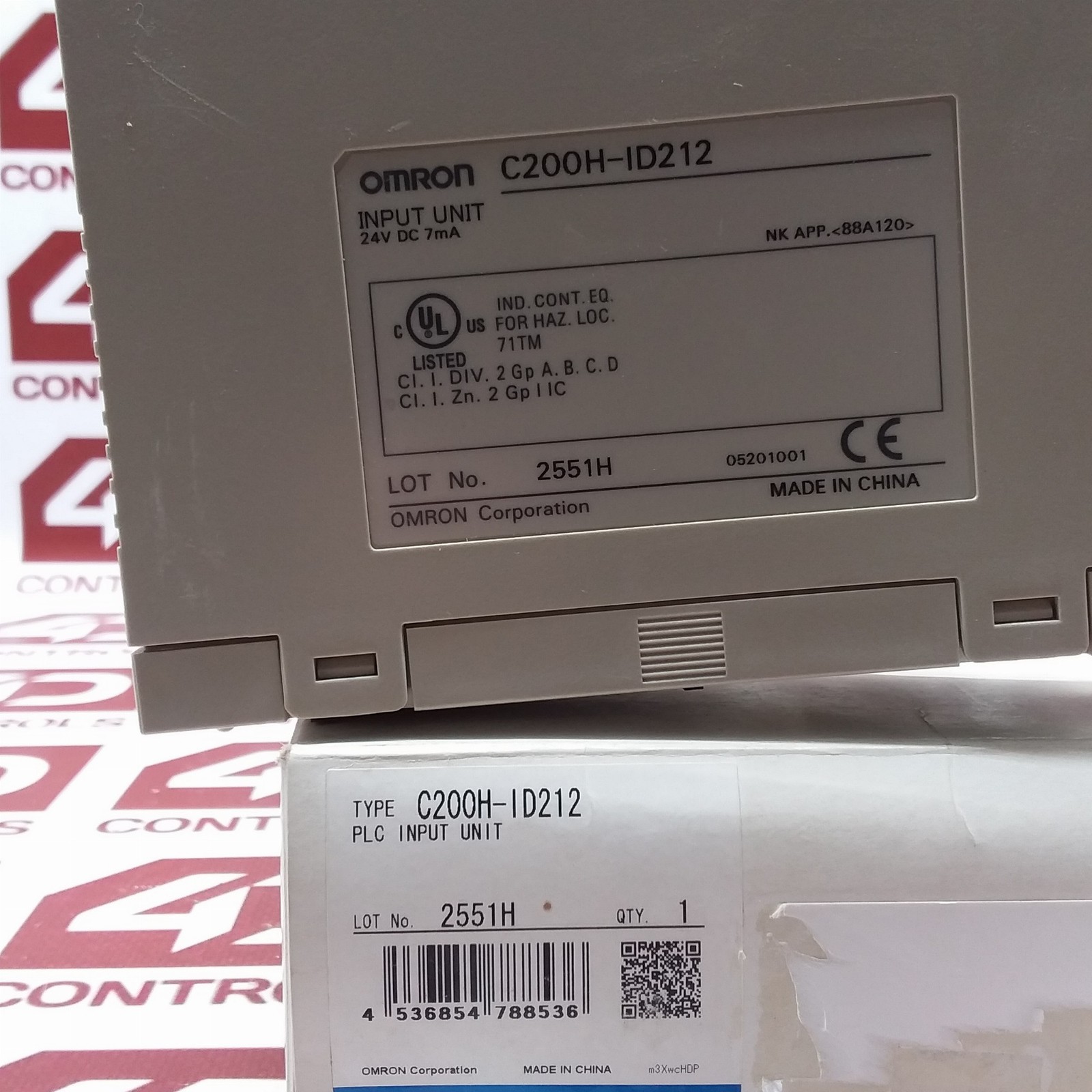 C200H-ID212 | Omron | DC Input Module, 16 Point, 24VDC, Opened