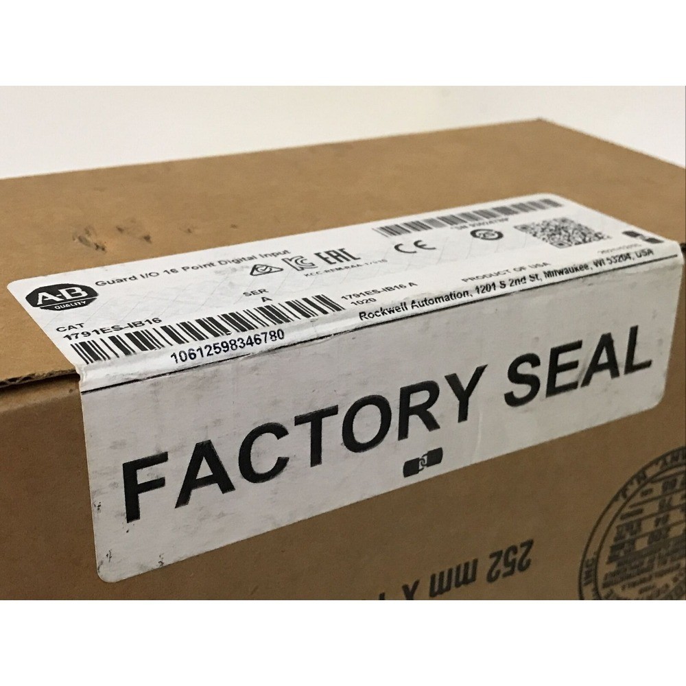 New Allen-Bradley 1791ES-IB16 CompactBlock Guard I/O 16 Point Input