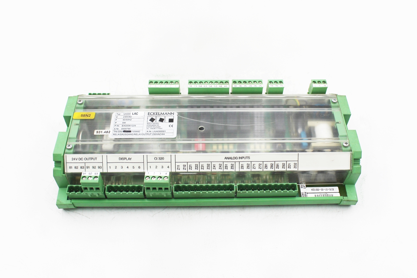 Eckelmann UA300 LAC Expansion Module Extension Module 230VAC