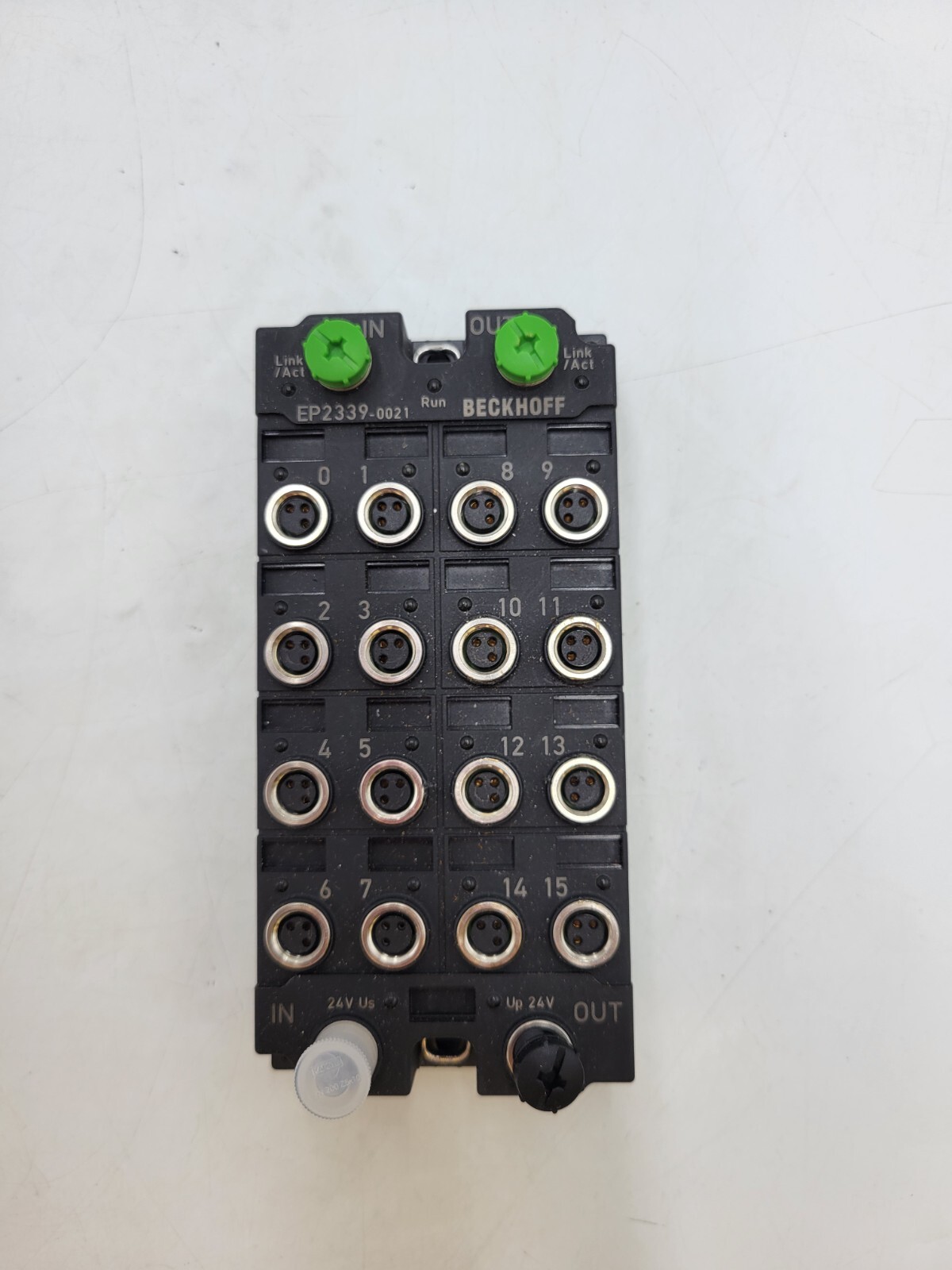 Beckhoff EP2339-0021 080096 EtherCAT Compact Box 16-Channel Digital M8 24 Volt