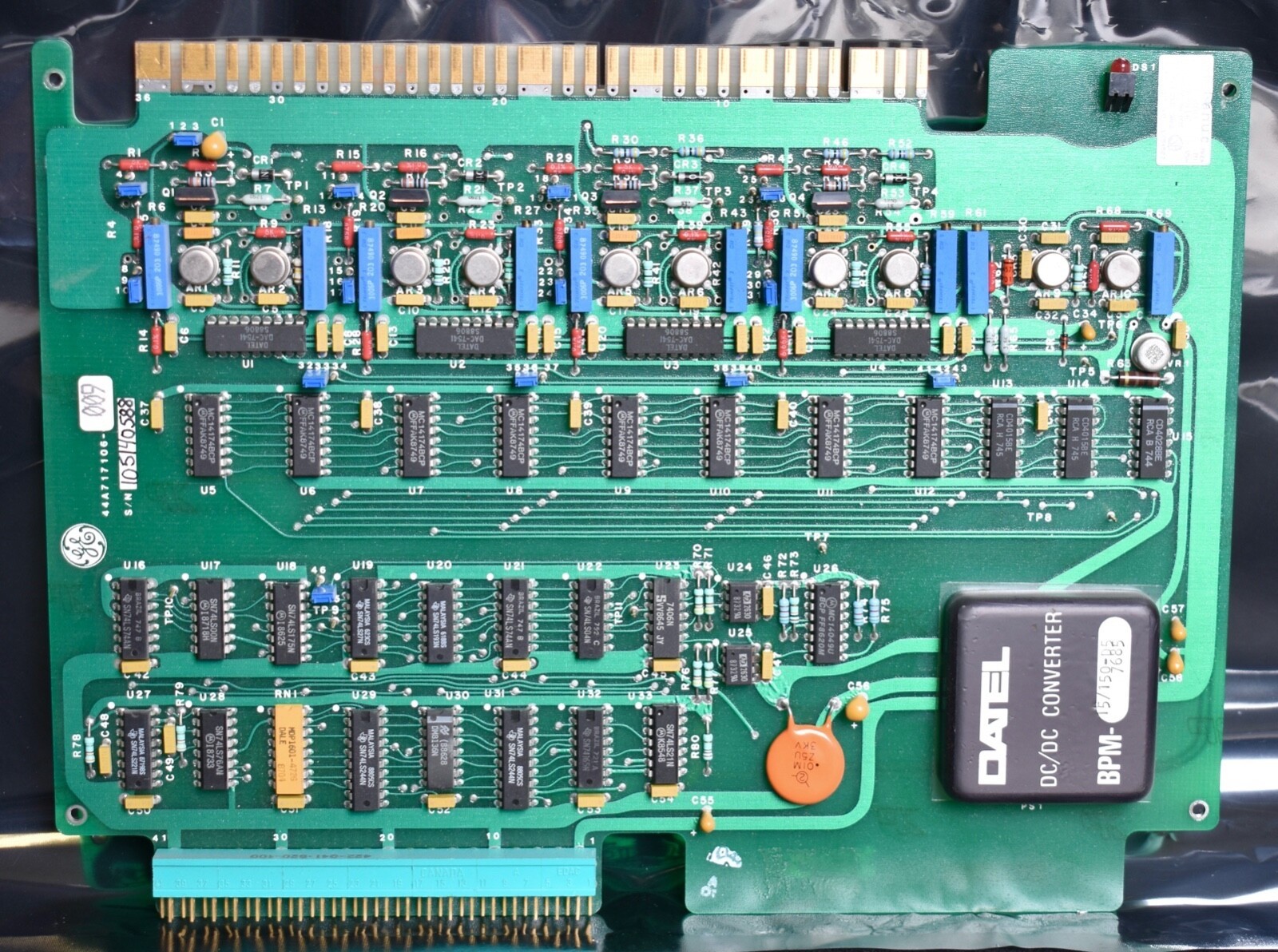 GE General Electric Fanuc Analog Output Module Series Six IC600BF941K