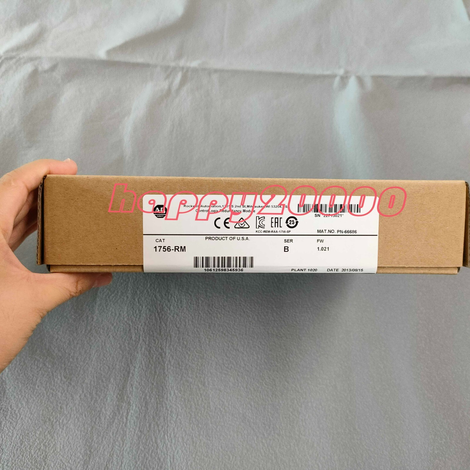 New Factory Sealed Allen-Bradley 1756-RM /B ControlLogix Redundancy Module1756RM