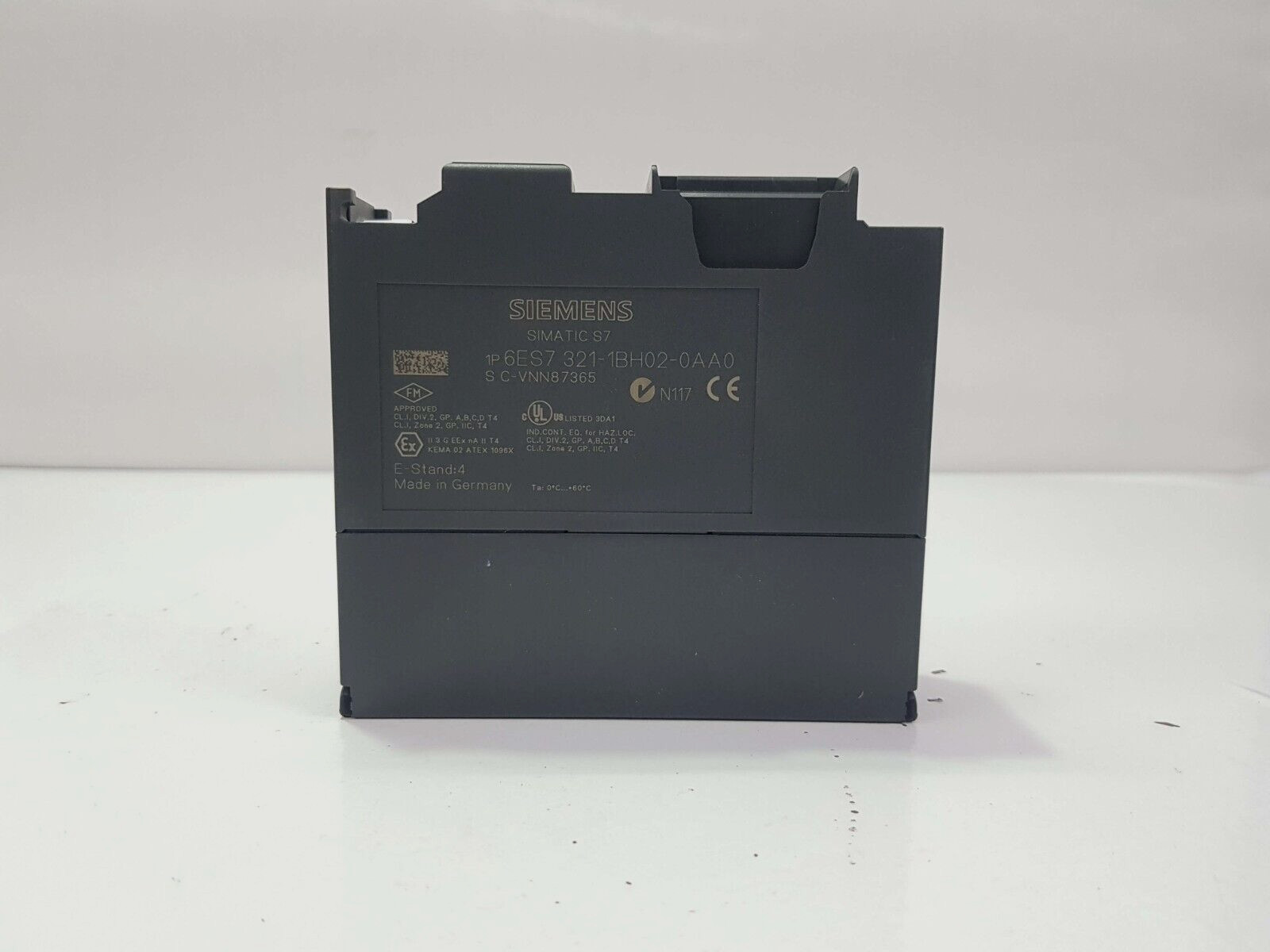 SIEMENS 6ES7 321-1BH02-0AA0 DIGITAL INPUT MODULE SIMATIC S7 SM321 DI 16xDC24V