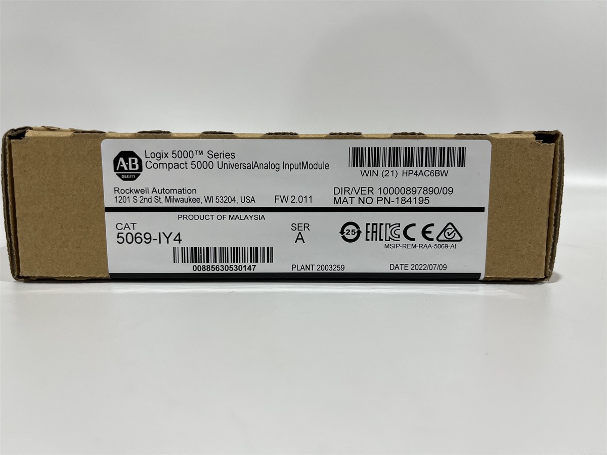 Logix 5000 5069-IY4 /A 1 Year Warranty Universal Analog Input Module AB 5069IY4