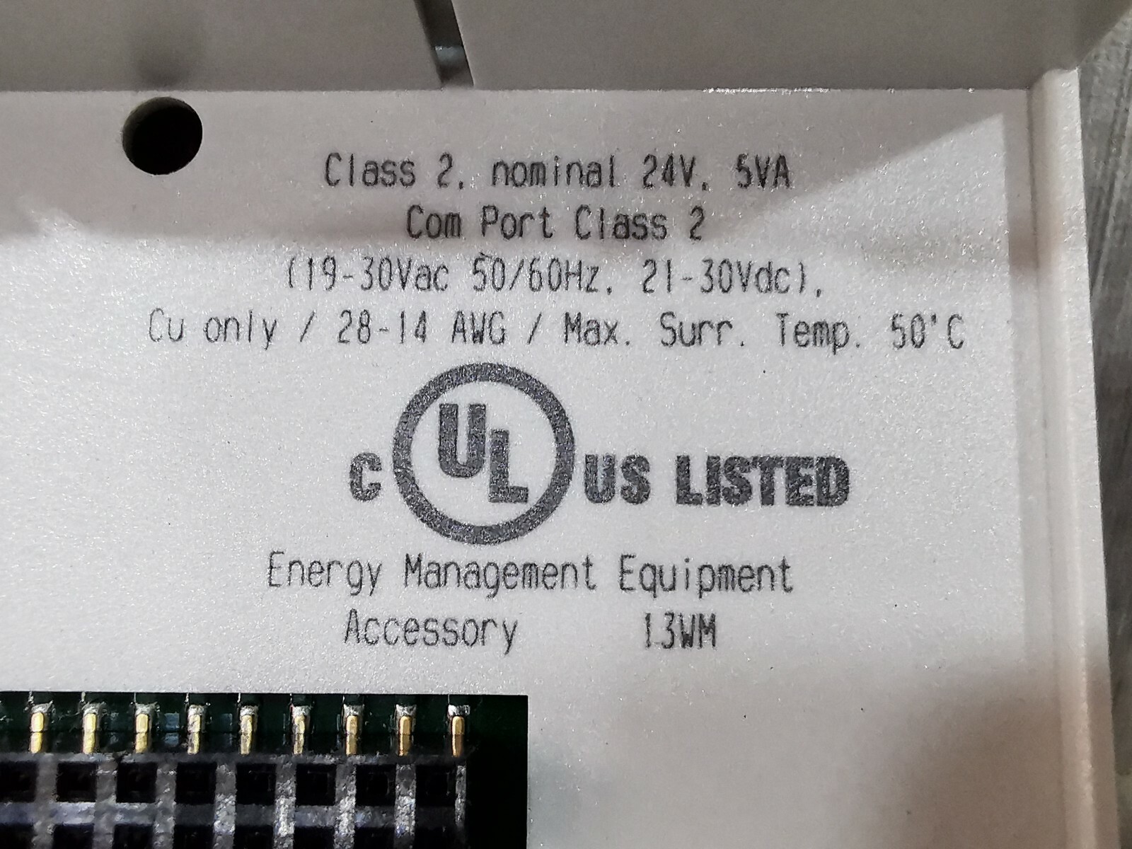 Honeywell XS823 Terminal Socket WITH FHILTY BOX