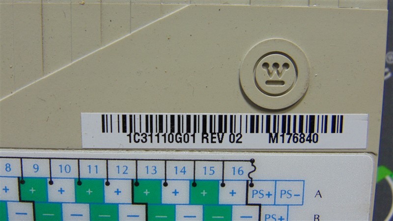 USED Westinghouse Emerson 1C31110G01 Ovation Digital Input Module Rev. 02