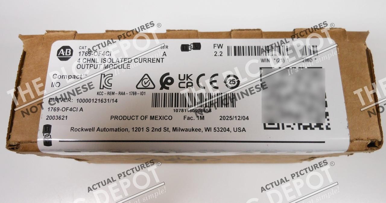 2025 SEALED Allen Bradley 1769-OF4CI 0F4C1 “REAL US SELLER” NOT CHINA #QTY