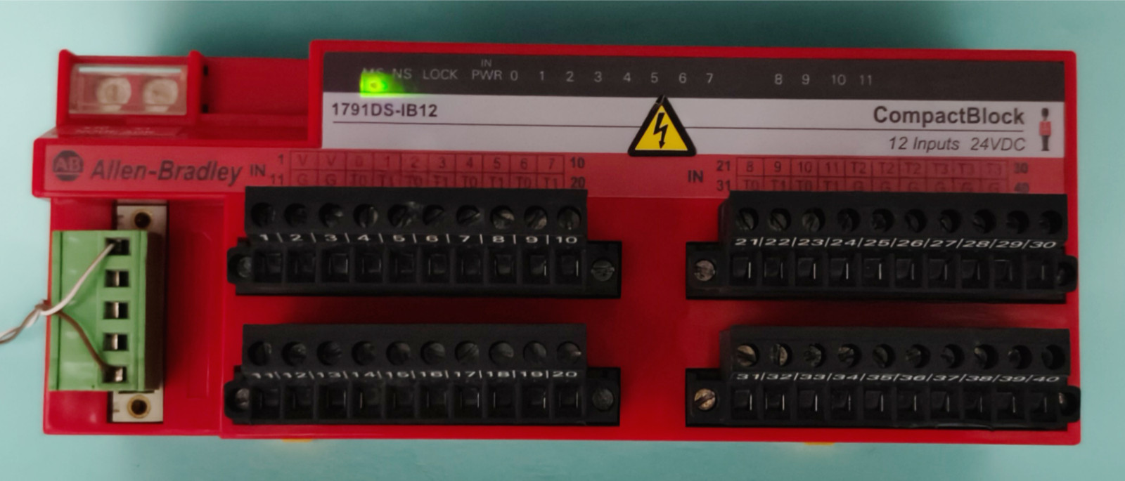 Allen-Bradley Module Compact Device 1791DS-IB12 SER A VER 03 I/O PLC Net Block