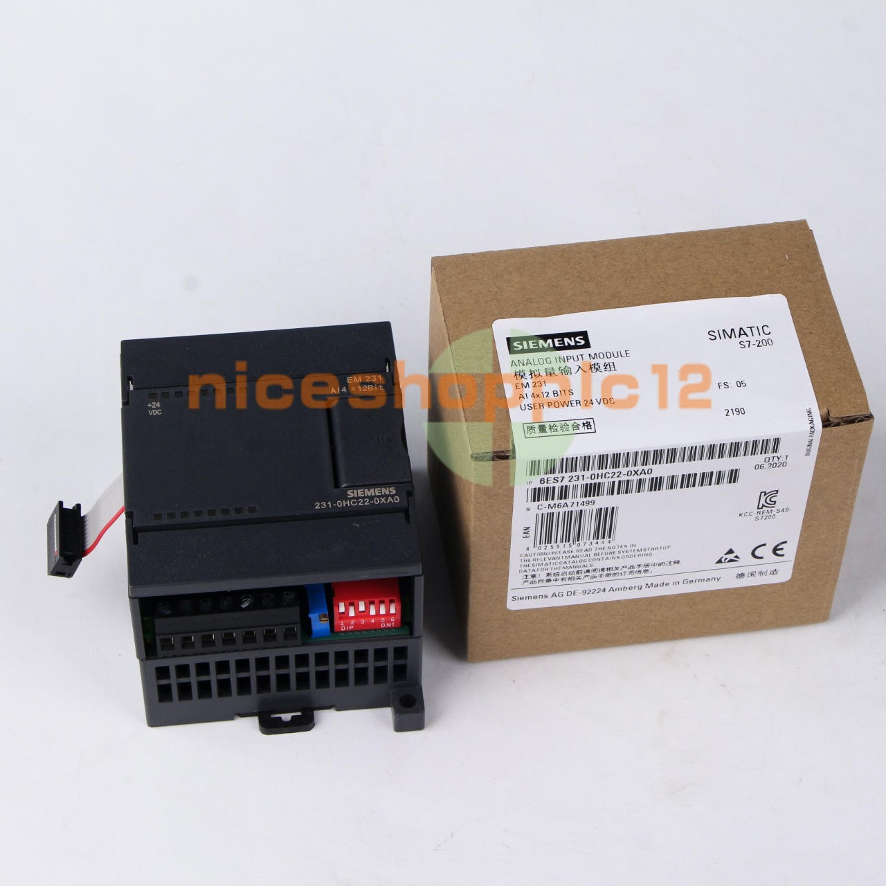 1PCS NEW SIEMENS 6ES7231-0HC22-0XA0 Extension module 6ES7 231-0HC22-0XA0