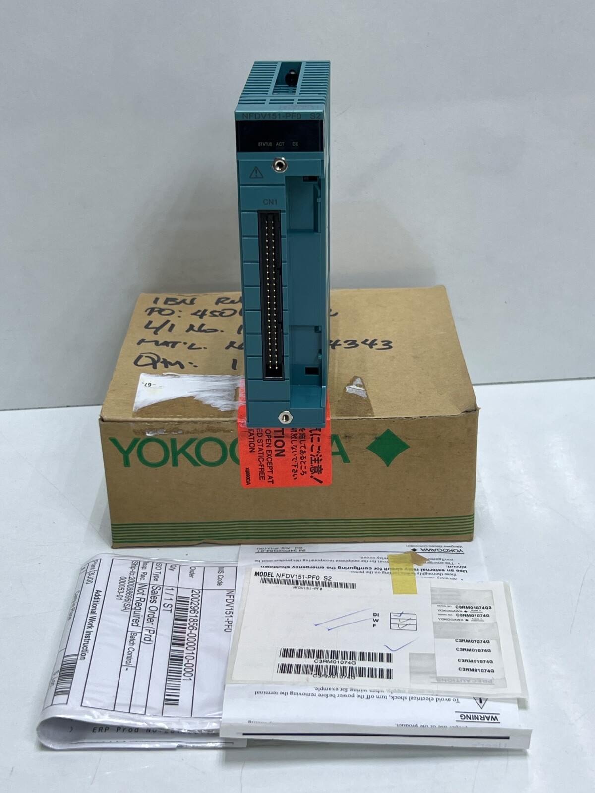YOKOGAWA NFDV151-PF0-S2 DIGITAL INPUT MODULE