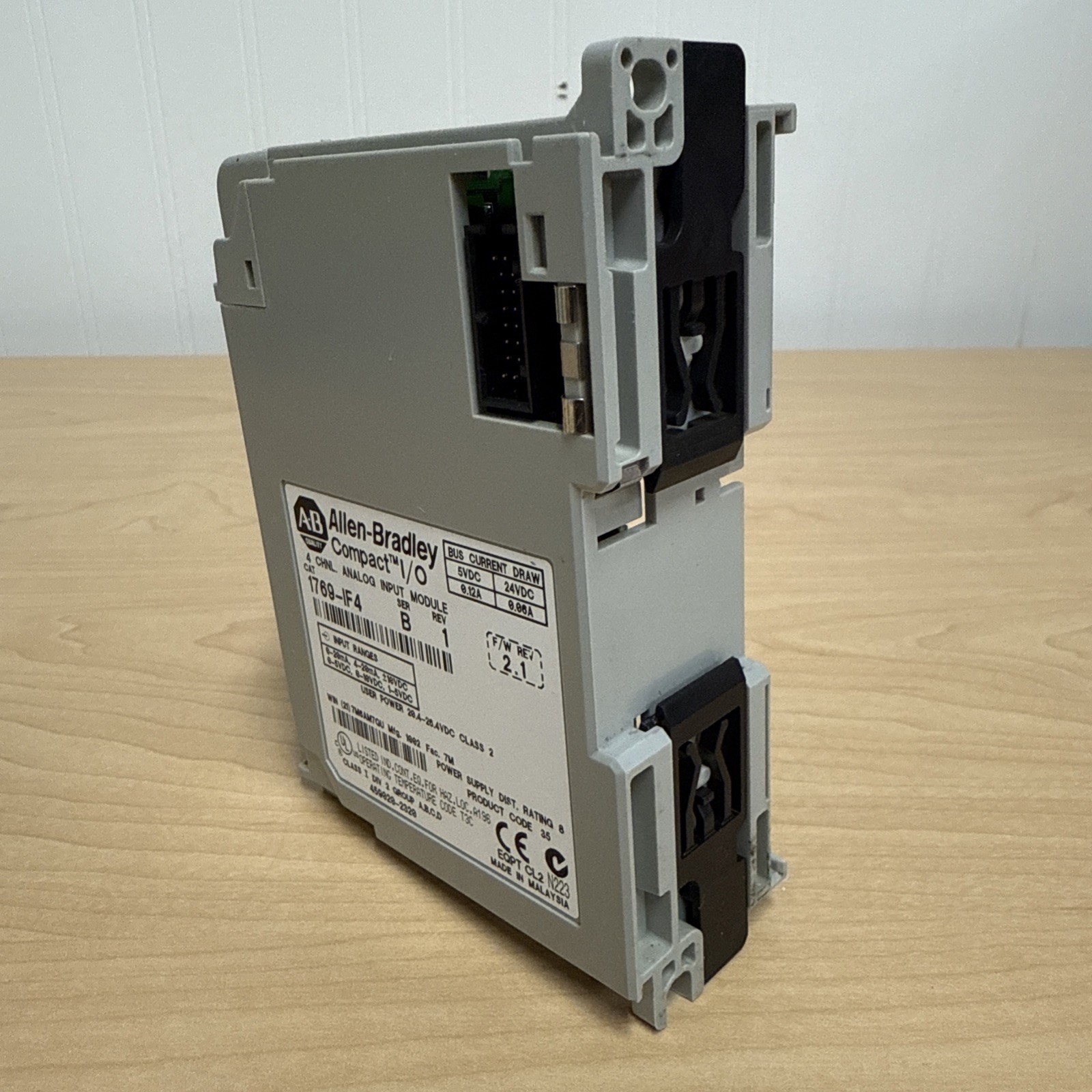Allen-Bradley AB 1769-IF4 Compact I/O 4 Channel Analog Input PLC Module