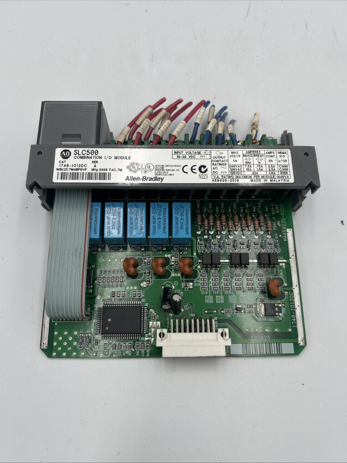 Allen-Bradley 1746-IO12DC SLC 500 Combination I/O Module 10-30VDC PLC